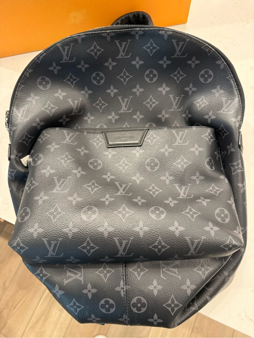 Louis Vuitton Black Monogram Backpack